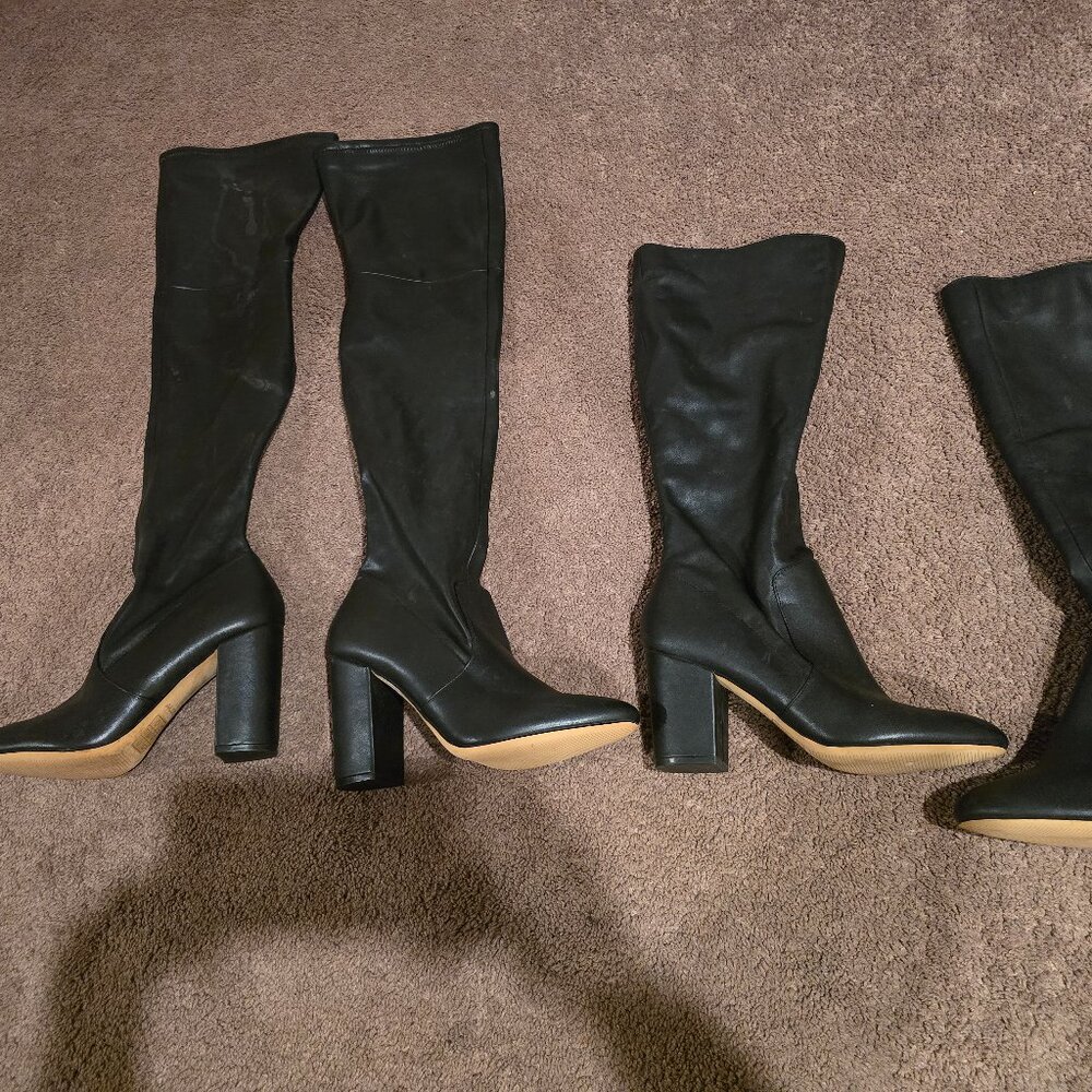 Aldo black boots
